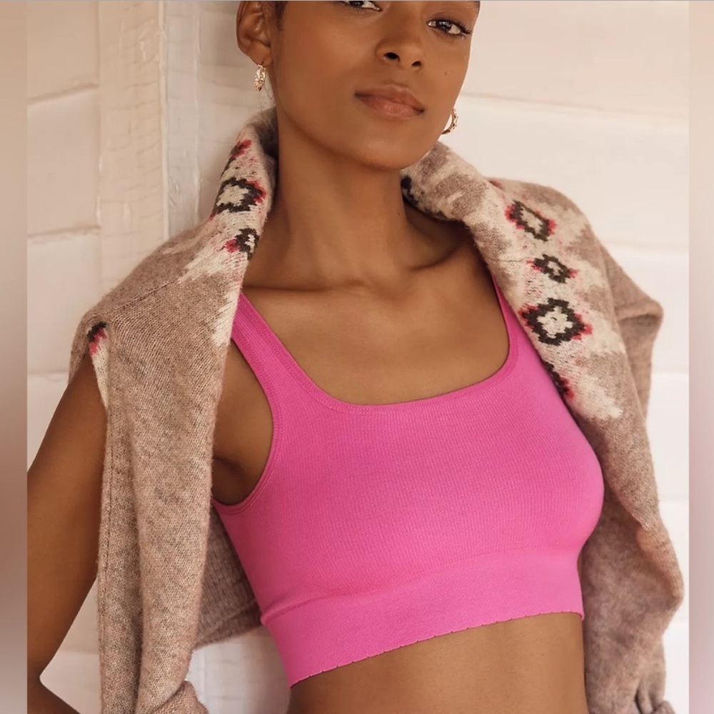 Anthropologie seamless bra top